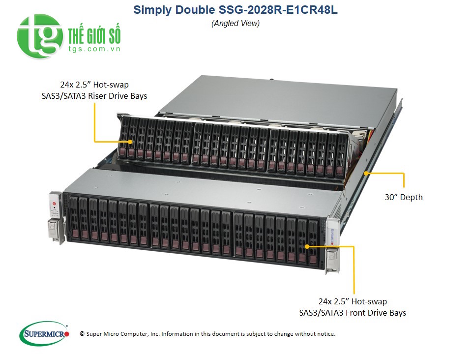 Supermicro SuperStorage Server 2028R-E1CR48L